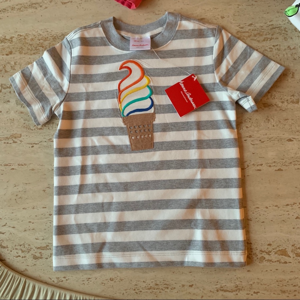 NWT Hanna Andersson ice cream shirt